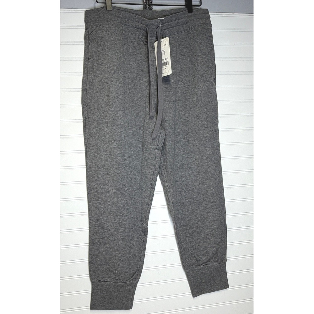 Fabletics Daria Jogger Heather Grey Soft Terry Sweatpants XXL NWT